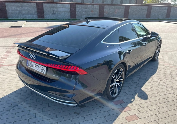 Audi A7 cena 209000 przebieg: 31000, rok produkcji 2019 z Wrocław małe 742